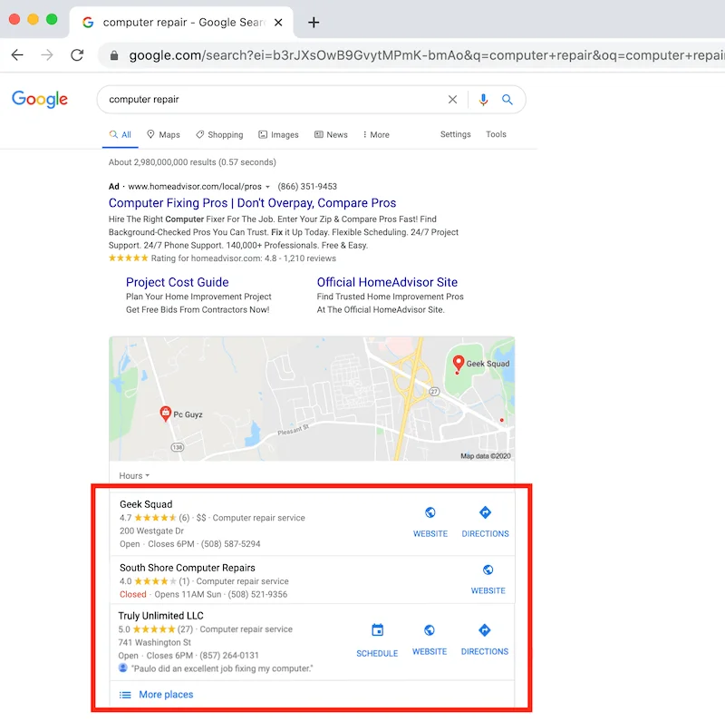 How to optimize a Google Business Profile