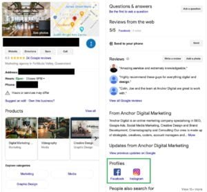 How to Insert Social Profile Links into Google My Business Listings (GMB)