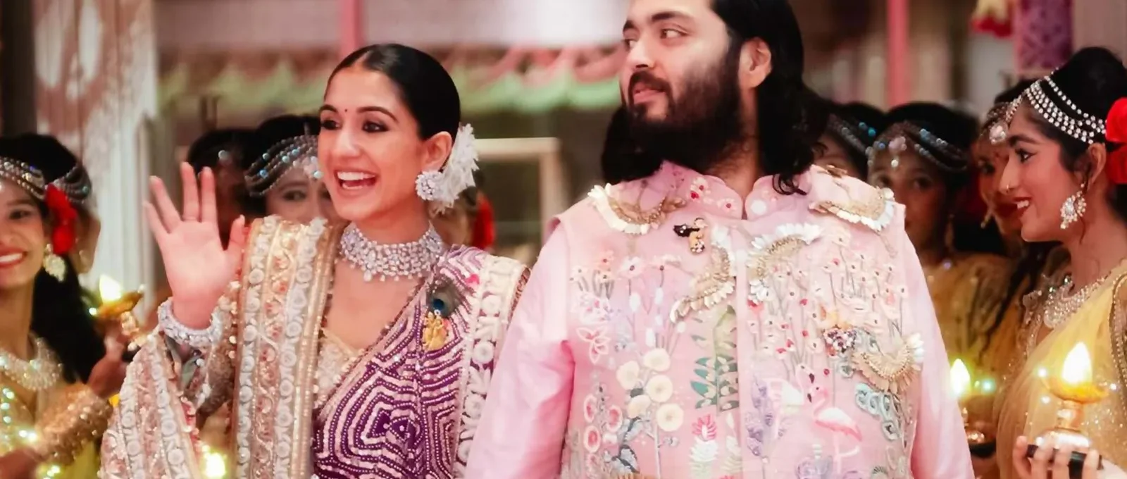 Radhika Merchant and Anant Ambani's wedding