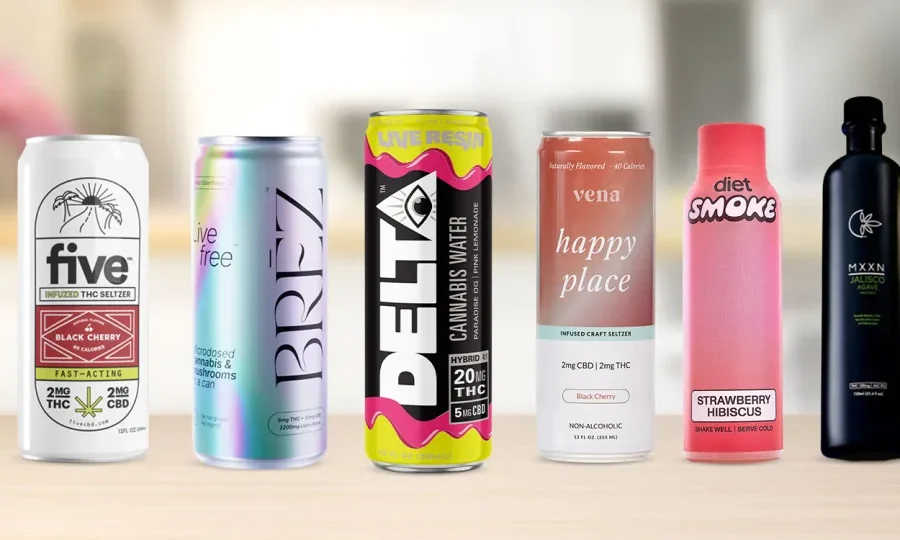 Top 10 THC Drinks to Try in 2024