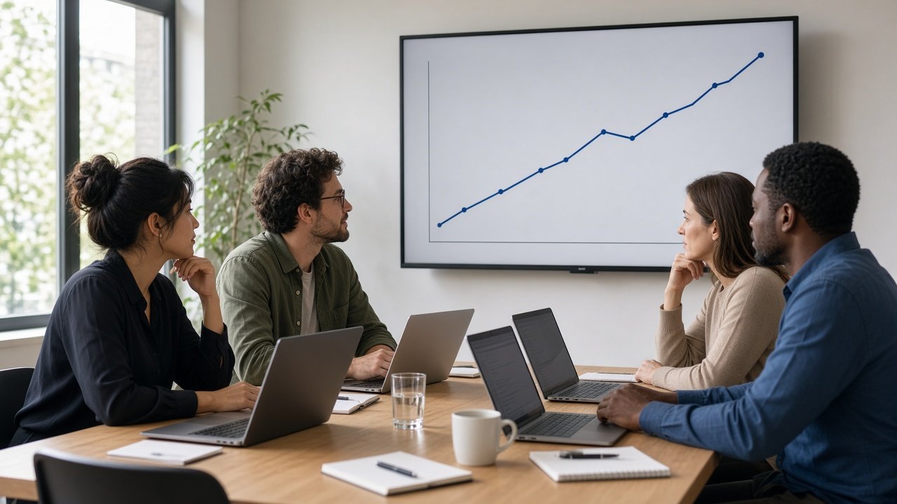 Team reviewing traffic after the August 2024 core update