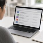 Researcher reviewing how AI changes Google search results